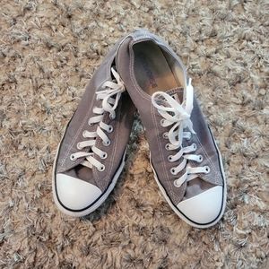 Gray Converse All Star size 12 womens